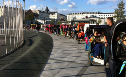 Cykeltaxa i Nyhavn